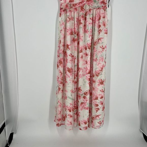 Leith white lush watercolor dress - Picture 5 of 6